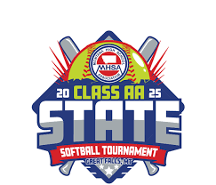 2025 State AA Softball Logo